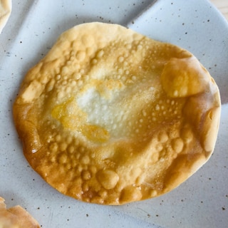 餃子の皮で★ごま油のパリパリソルト揚げ焼き風